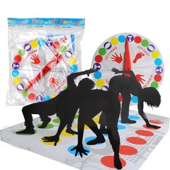 Twister Body Game Mat Indoor Outdoor Party Board Game Family Fun Toy Set