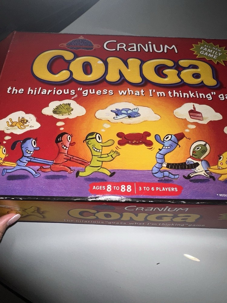 Cranium Cranium Conga Board Game w/ Timer 3-6 Players Ages 8+