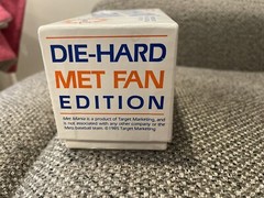 Vintage 1985 Target Met Mania Die Hard Met Edition SPORTS Trivia Game RARE