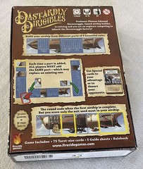 2016 DASTARDLY DIRIGIBLES Steampunk Airship Building Card Game EUC Complete