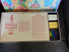 Vintage The Uncle Wiggly Board Game Parker Brothers Playmate 1967 1979