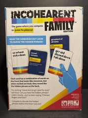 INCOHEARENT Family Edition Game – From The Creators Of What Do You Meme New