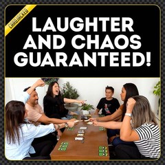 CARDJACKED Party Game – 4-10 Players, Ages 8+, 20+ Minutes – Family-Friendly …