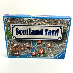Scotland Yard Ravensburger 1983 Spiel Des Jahres Board Game Complete Mr X