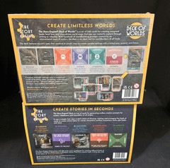 The Story Engine Deck & Deck Of Worlds RPG Prompt Cards Storytelling Accessory