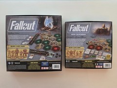 Fallout Board Game + New California Expansion Fantasy Flight Games – Gently Used