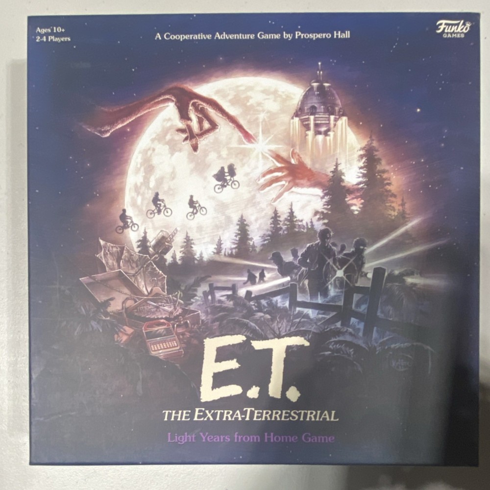 Funko E.T. Light Years from Home Board Game, Cooperative, Ages 10+, 2 Players