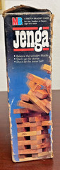 Vintage Milton Bradley Jenga Original Edition USA Made Complete Set