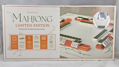 Maison Lude Mahjong Limited Edition 160 Tile Set With Mat & Accessories New Box