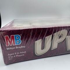 Milton Bradley Upwords 3D Word Game 1997 Expanded 10×10 Grid New Sealed 4312