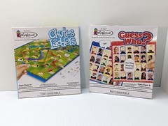 Lot Of 2 NEW Colorforms Traveling Board Games Chutes And Ladders & Guess Who?