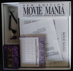 Movie Mania – A Game of Famous Quotes & Questions New Edition Fast Shipping USED