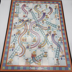 Chutes & Ladders Game Board Replacement Milton Bradley Classic 1999