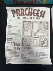 Parcheesi Board Game 2001 – The Classic Game of India