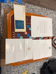 Scrabble Franklin Mint – Early 1990’s Collector’s Edition – Great Shape!