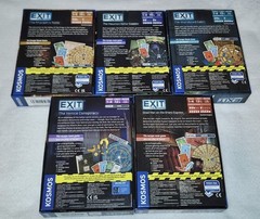 EXIT The Game Lot Of 7 – Excellent Condition Escape Jigsaw Puzzle Games Kosmos