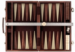 Vintage Pro Tournament Backgammon Set For Restoration 70-80s 23.5″ 1.4″ Checkers