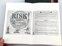 RISK Wooden Vintage Game Collection Edition Library Book Shelf COMPLETE Wood Box