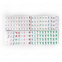 NEW! Vibrant Layered Mahjong Tiles – American Set 160 Tiles – Violet