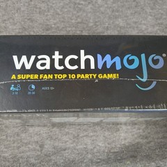 WatchMojo A Super Fan Top 10 Party Game Unisex OS Black Pop Culture Card Game