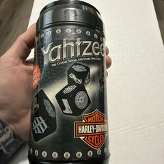 Harley-Davidson NEW Yahtzee Dice Game Hasbro 2001 USA Travel Size New