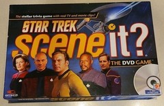 Star Trek Scene It Mattel, DVD Trivia Game NEW! for Ages 13+, Lots Of Family Fun