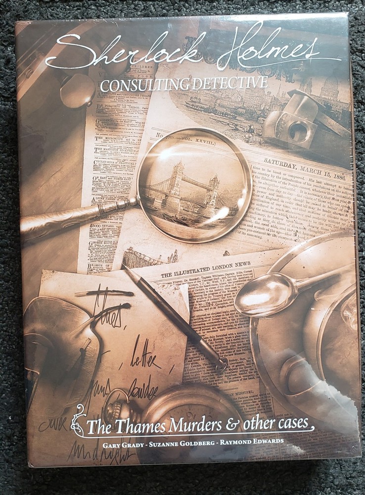 Space Cowboys Sherlock Holmes Consulting Detective Thames Murders Coop 1+ 14+