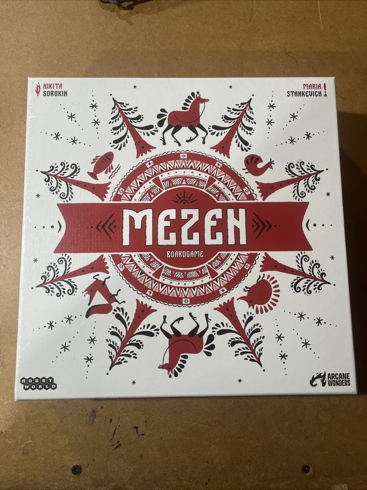 Arcane Wonders Mezen Strategy Board Game – for 1 to 5 Players and Ages 8+ Sealed