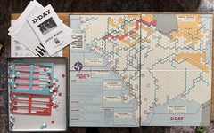 Avalon Hill D-Day WWII War Board Game MPN 501 2 Players Ages 12-16 & 17+ Years