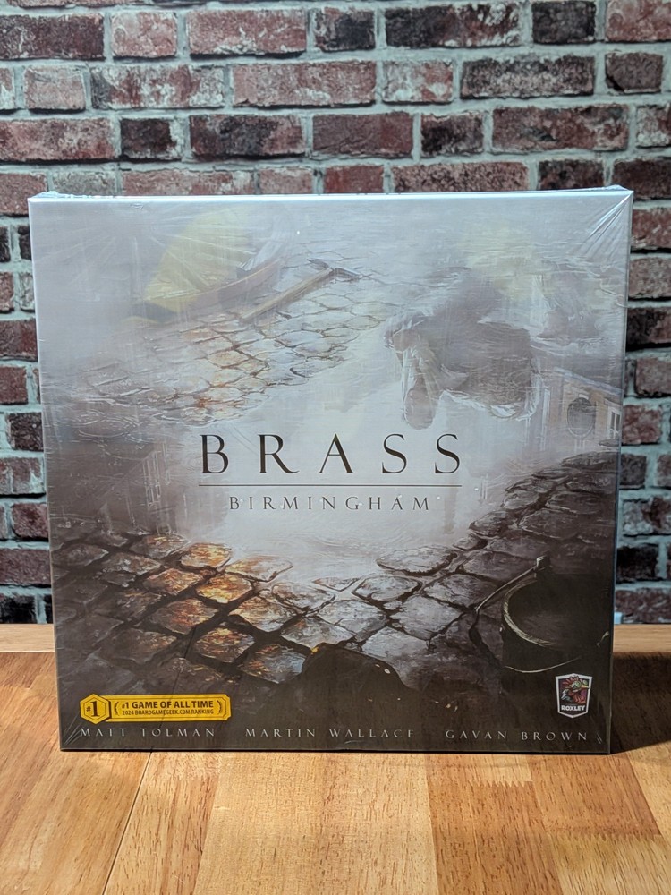 Brass Birmingham Board Game – Brand New – SEALED in Shrink Wrap