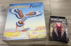 Evolution Strategy Card Game Lot Flight Expansion Pack +s Grimslingers Duel