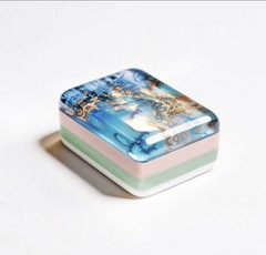New high-end Blue Ocean Series American Mahjong Tiles set ,160 tiles.