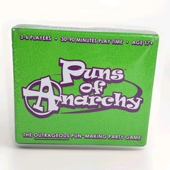 Puns of Anarchy Pun Making Party Game Charty Party 2020 New Sealed
