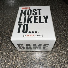 Who’s Most Likely To… A Party Game Brand