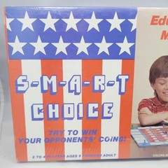 RARE VINTAGE S-M-A-R-T Choice Educational Match Game 1970s FACTORY SEALED NOS