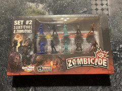 CMON Zombicide Set #2 – Survivors & Zombivors New in shrink (Kickstarter)
