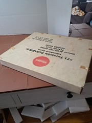 Vintage #71 Turntable SCRABBLE Crossword Game Deluxe Revolving Board 100 Tiles