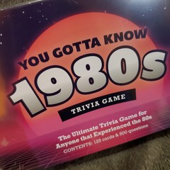 You Gotta Know 1980s Ultimate Trivia Game 500 Questions New and SEALED!
