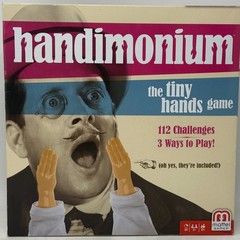Handimonium Tiny Hands Game Mattel SNL Tasks Challengers Ages 13+ Complete