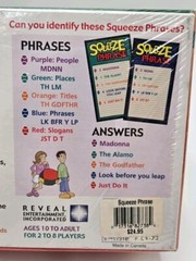 Brand New Factory Sealed SQUEEZE PHRASE The Fast-Paced Game of Word Recognition