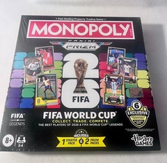 2026 Prizm Soccer Monopoly FIFA World Cup Game Board NEW SEALED Football Mundial