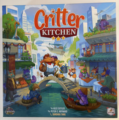 Critter Kitchen Board Game by Cardboard Alchemy New Sealed Spanish Language