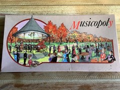 MUSICOPOLY – MUSIC OPOLY – VINTAGE BOARD GAME NEW ZEALAND NZ