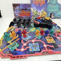 Vintage The Omega Virus Talking Electronic Board Game 100% Complete -Tested 1992