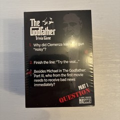 Godfather Trivia Game-Beautiful Used Condition. Please SEE DESCRIPTION