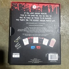 Scary Movie Night In Horror Card Games Halloween Party Scary Trivia Game