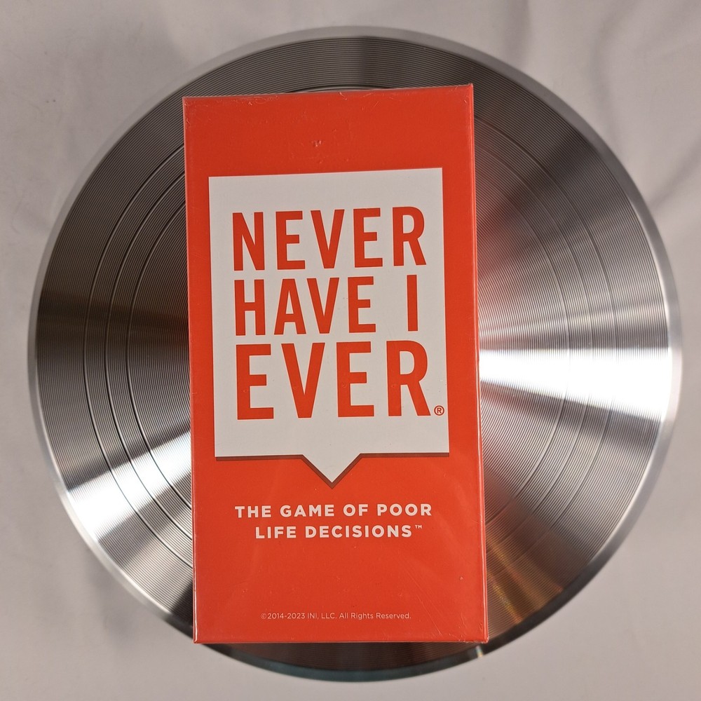 Never Have I Ever: The Game Of Poor Life Decisions, Card Game ~ New Sealed