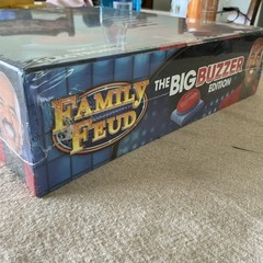 NEW SEALED Family Feud The Big Buzzer Edition Board Game Electronic Buzzer