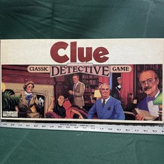 Vintage Clue COMPLETE Parker Brothers 1986 Classic Detective Game Ships Free
