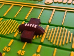NEW VERSION! Paydirt/Bowl Bound Game Pieces (football/yardage markers only)